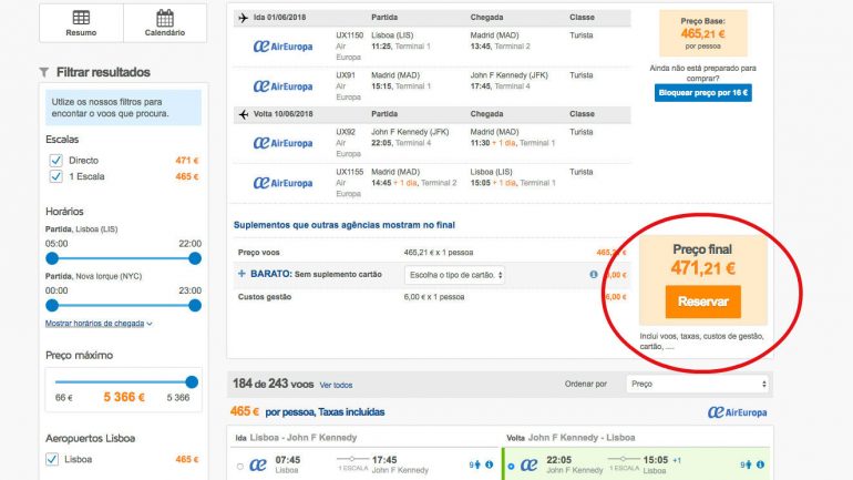 Os truques e manhas das agências que vendem bilhetes de avião online