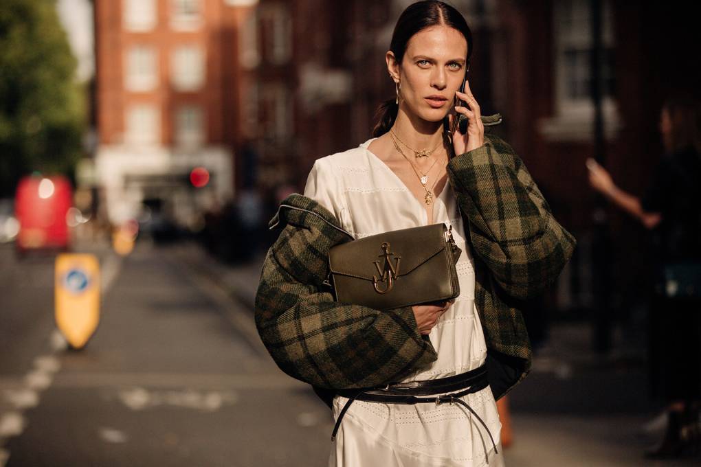 Xadrez. O padrão que mais se usou na London Fashion Week