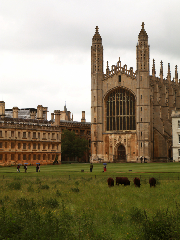 Capela do King's College, um dos monumentos mais emblemáticos de Cambridge
