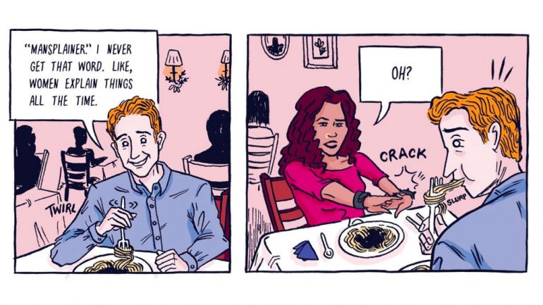 Sabe o que é mansplaining? Estes cartoons explicam tudo