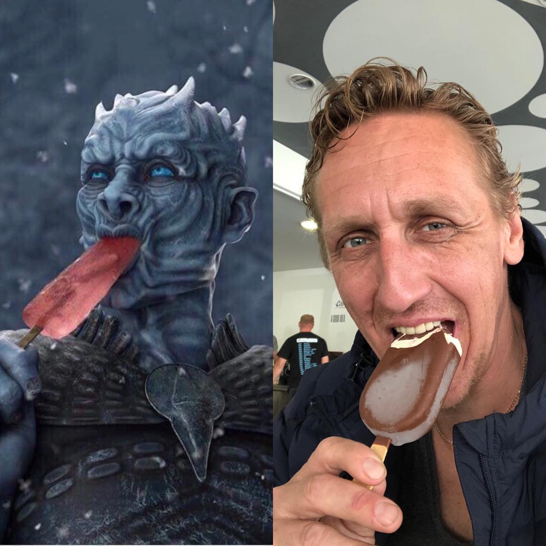 É assim o Instagram do ator que faz de Night King