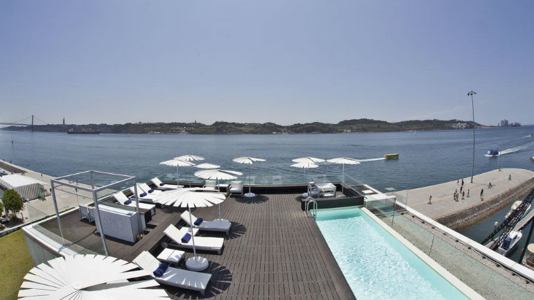 O Altis Belém Hotel & Spa abriu em 2009 e oferece uma vista privilegiada sobre o rio Tejo