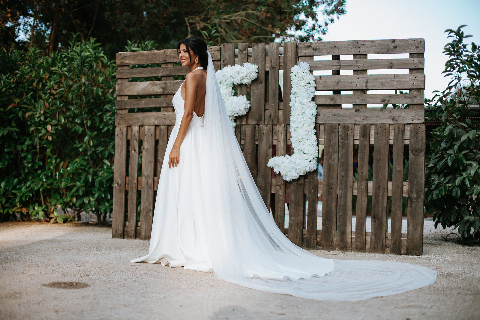 As fotografias do resultado final do meu vestido de noiva