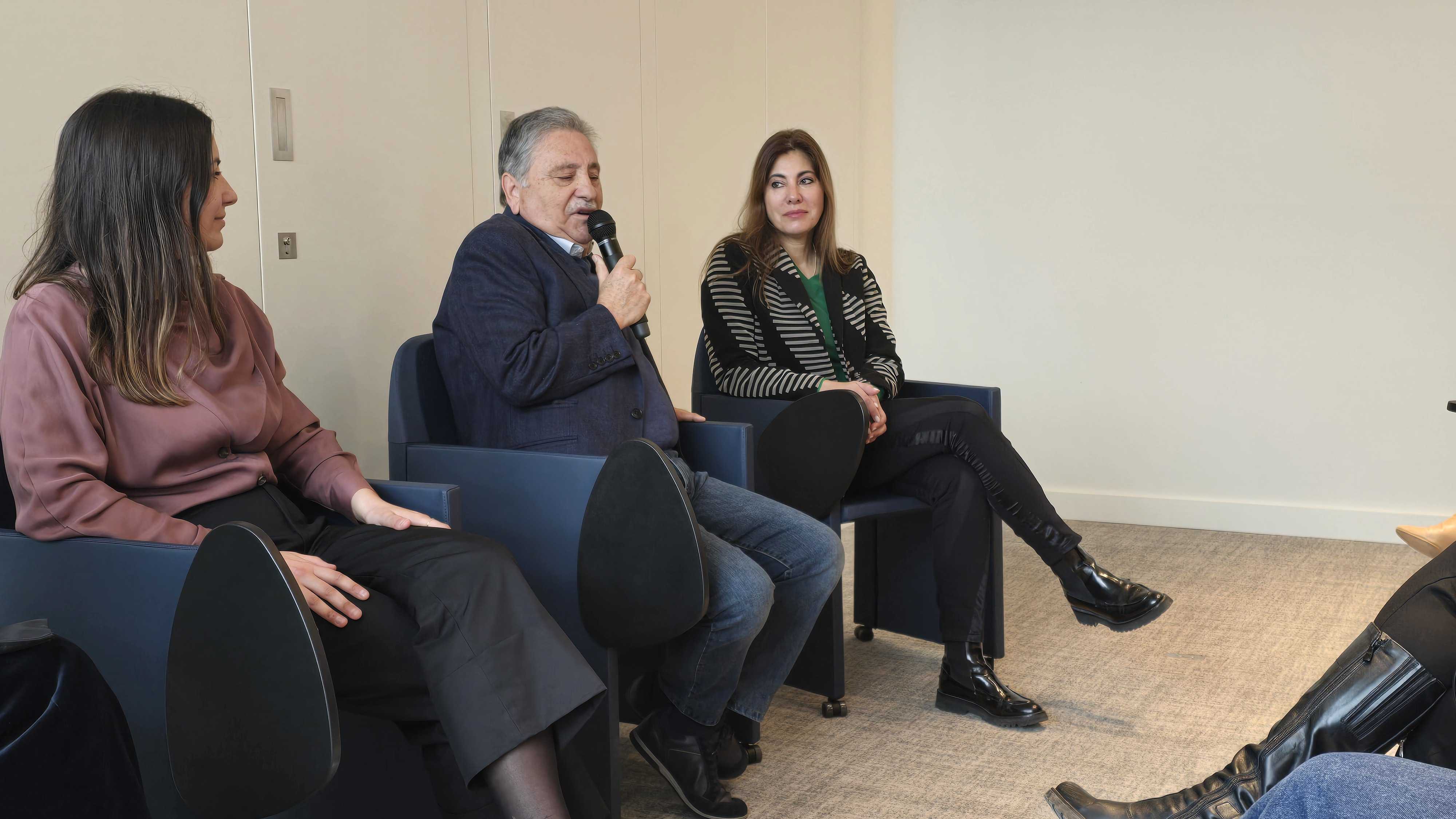Armando Martins, fundador e proprietário do MACAM, e Adelaide Ginga, diretora do museu