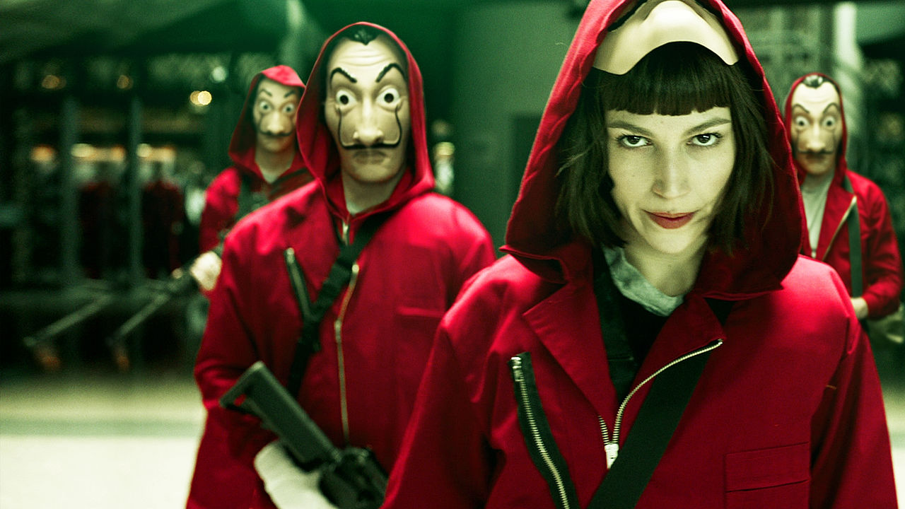 “La Casa de Papel” que conquistou o mundo (e enriqueceu produtores de máscaras de Dalí)