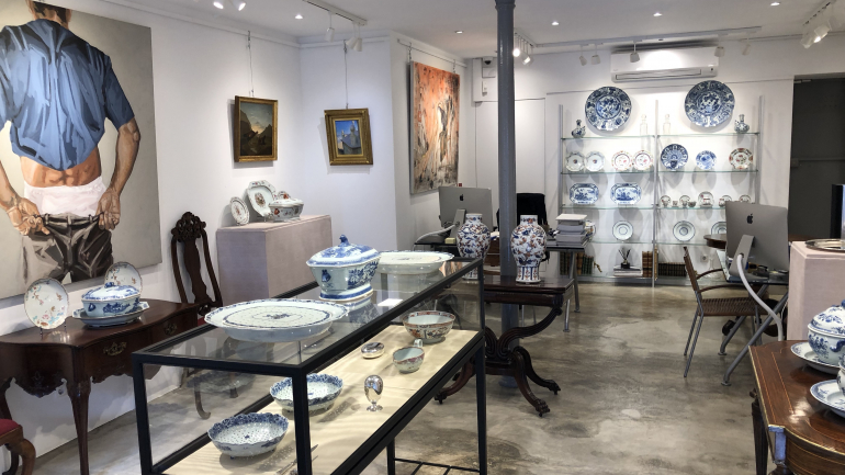 TBF Fine Art, loja de antiguidades e galeria de arte