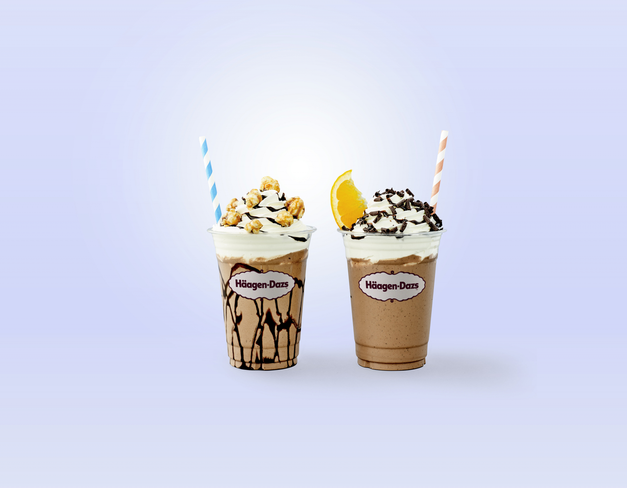 Salted Caramel Hot Cocoa e Orange Hot Cocoa. Agora escolha