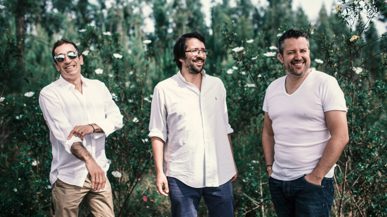 João Canilho, Pedro Franca Pinto e Luís Capinha, os fundadores do Craveiral