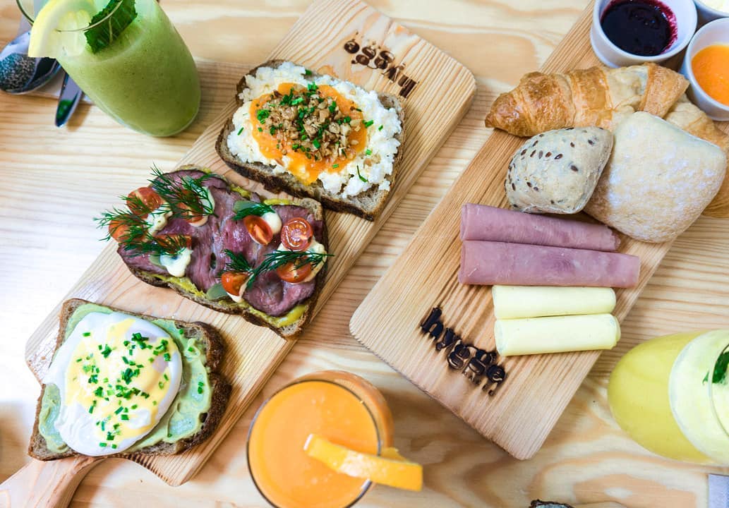 Hygge Kaffe. Fomos almoçar ao restaurante da felicidade