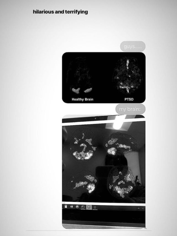 A fotografia que a cantora partilha nos Stories 