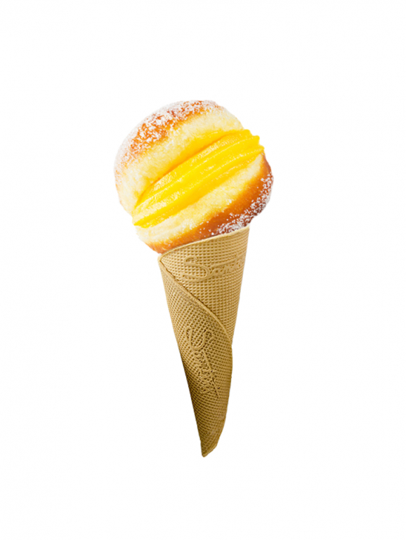 Pode parecer estranho, mas o sabor de bola de Berlim assemelha-se mesmo ao clássico bolo