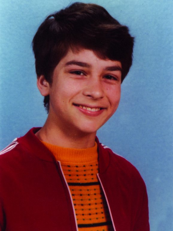 Com 11 anos, pouco depois de chegar a França