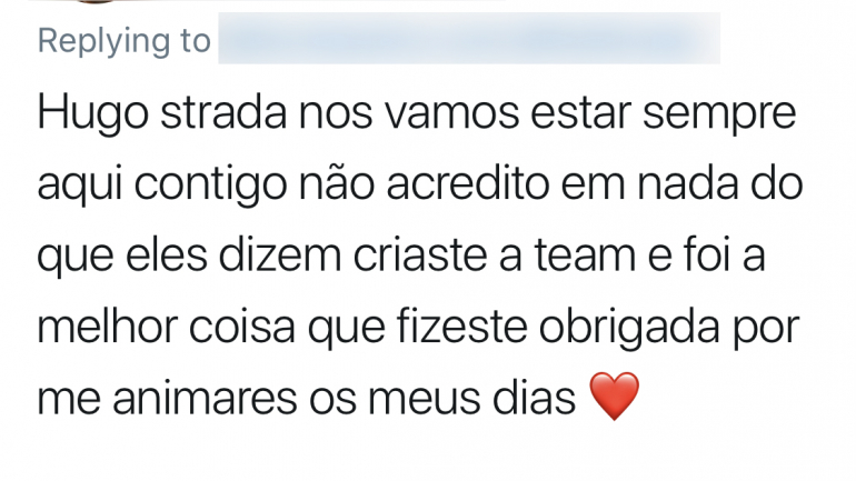 O que dizem os fãs da Team Strada nas redes sociais