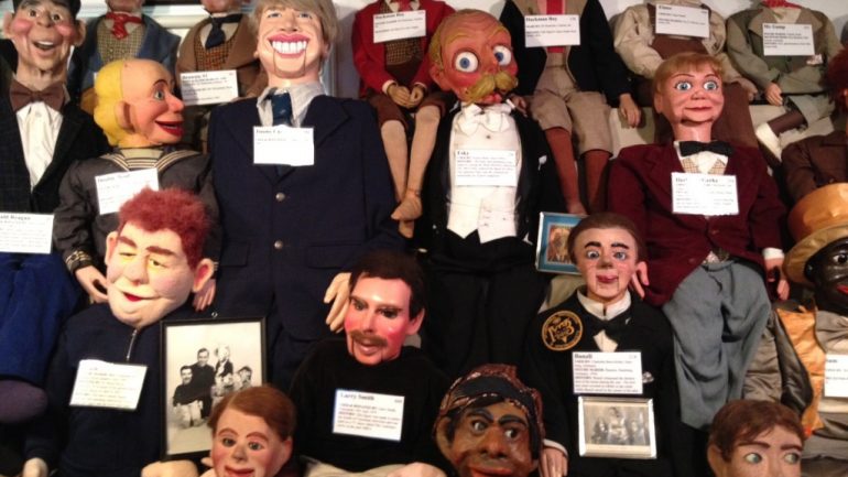 Este é o único museu do mundo dedicado à exposição de mais de 800 marionetas de ventríloquos