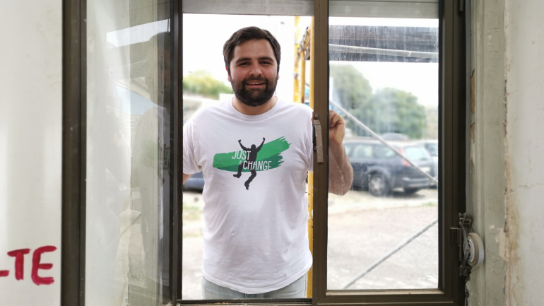 Guilherme Fogaça, um dos gestores de projeto da Just a Change