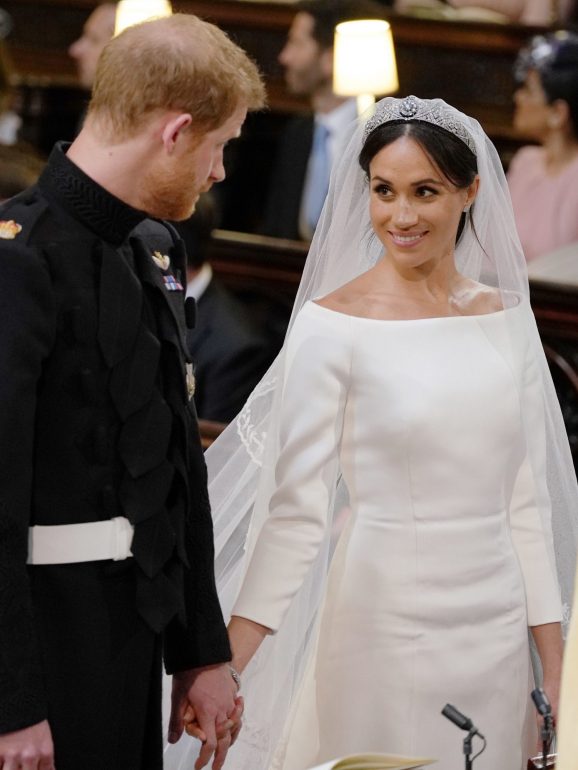 Casamento real. Meghan Markle veste Givenchy