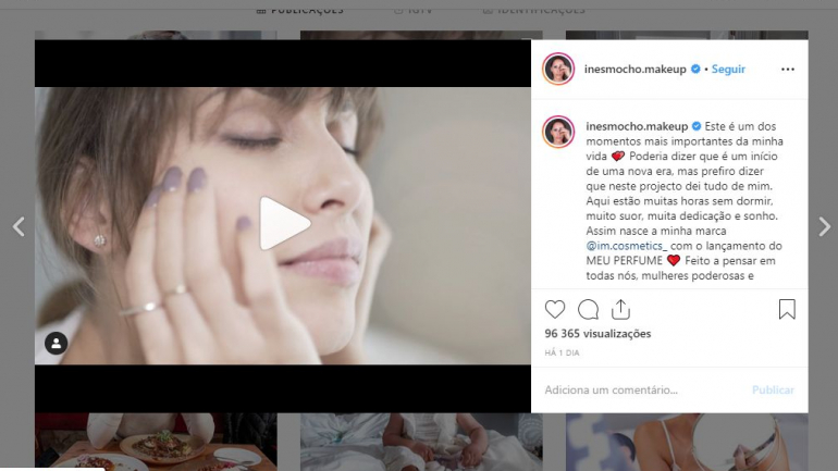 Inês Mocho lança marca própria de perfume