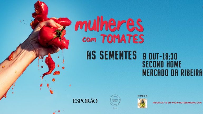 Mulheres com Tomates: As Sementes, será uma das três conferências do segmento 'Conversas à Mesa'
