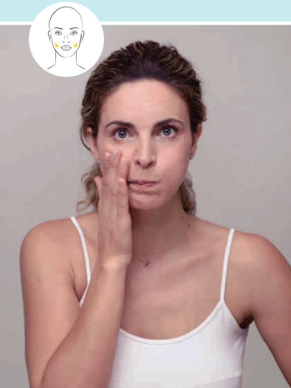 5 exercícios essenciais para ginasticar a cara (um deles é para livrar-se do duplo queixo)
