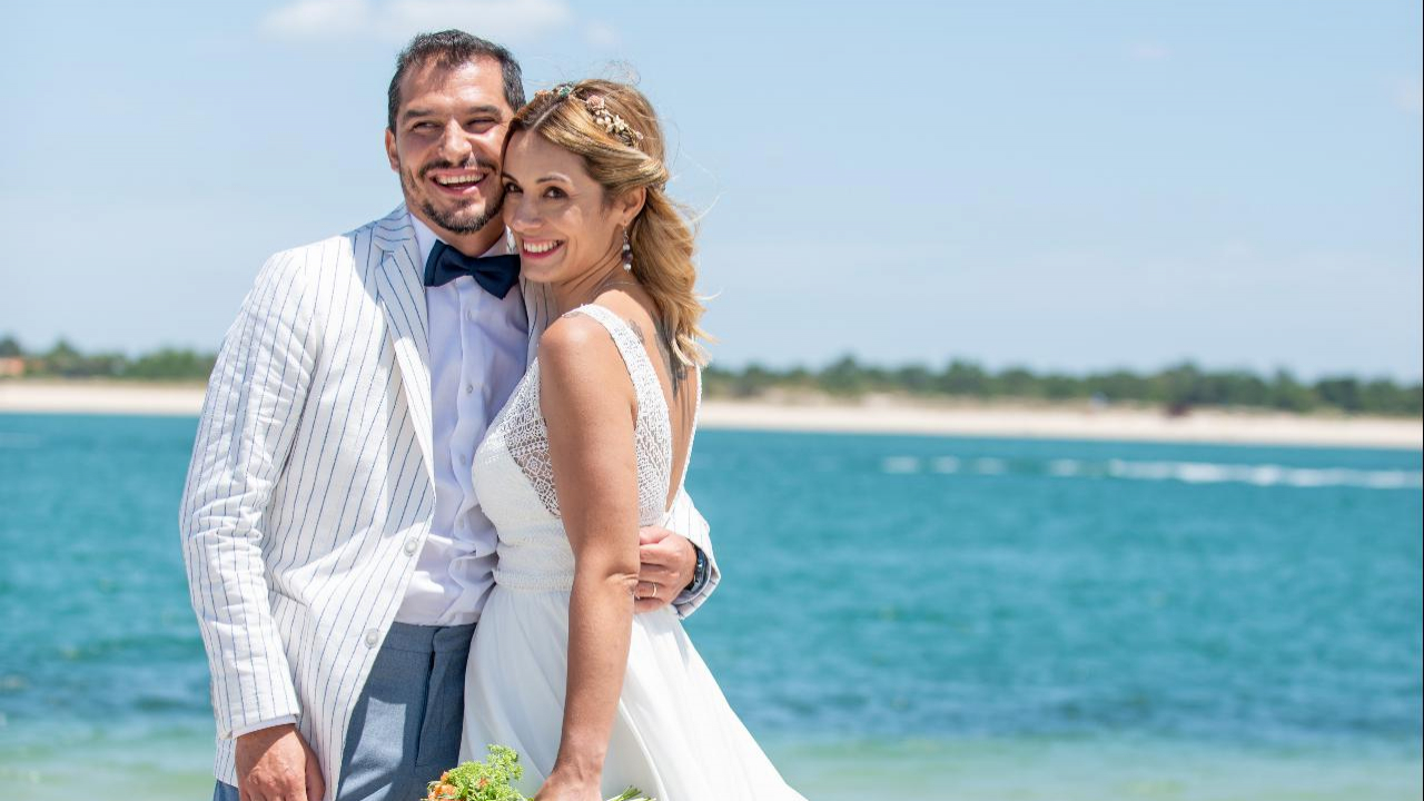 Liliana e Pedro passaram a lua de mel em Maurícia