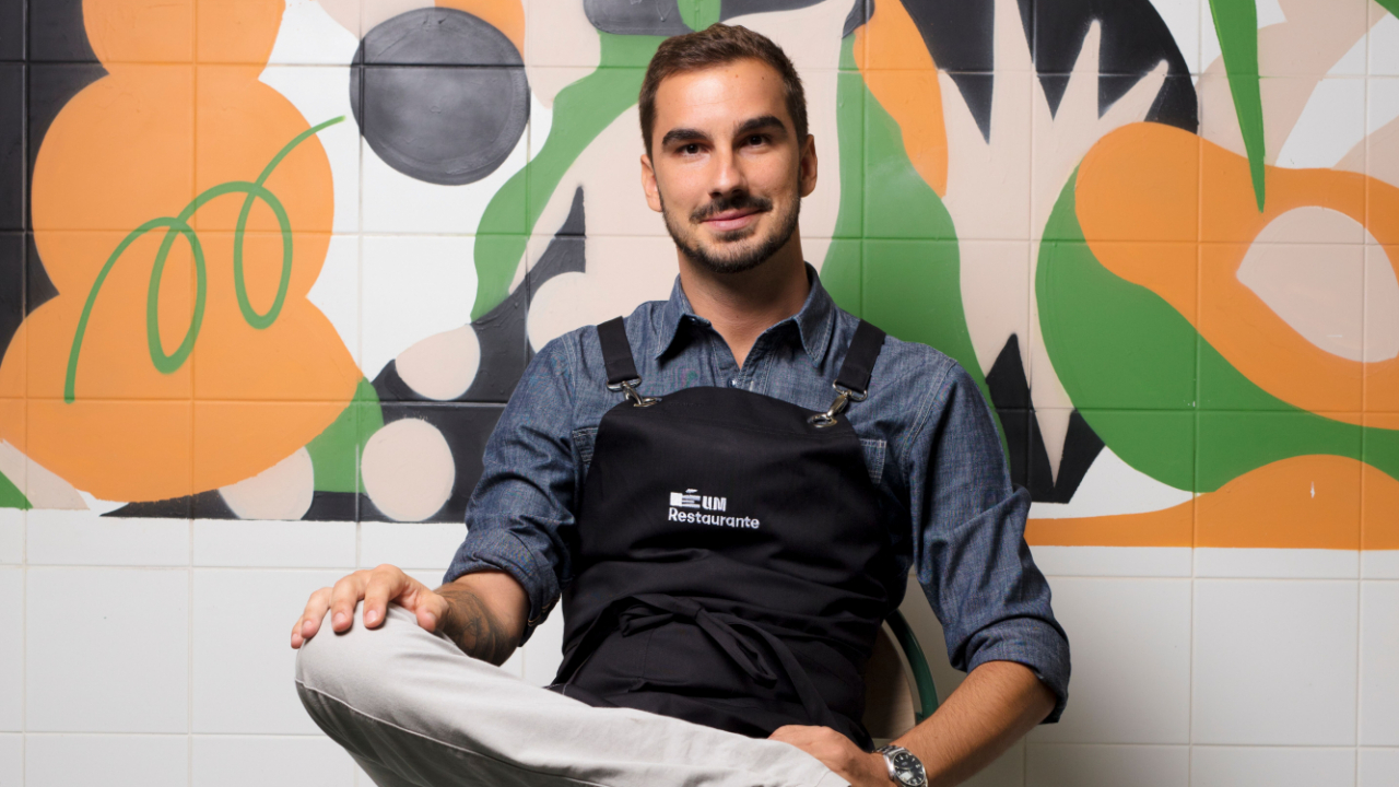 Nuno Bergonse é o chef consultor do É um Restaurante