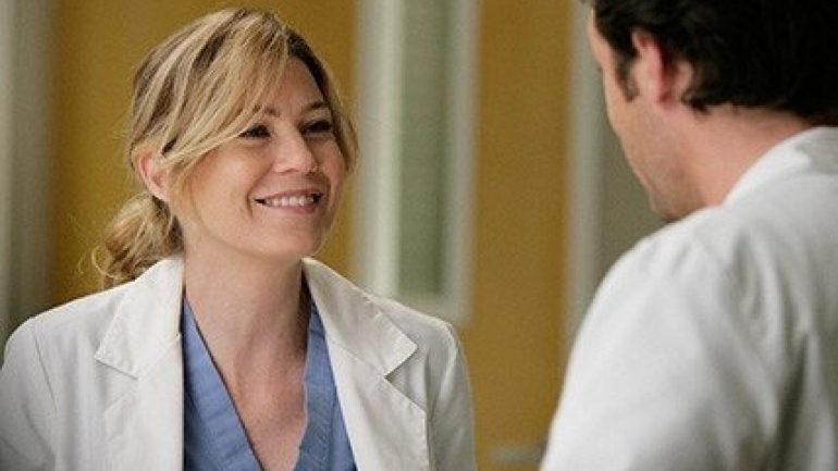 Durante a temporada seis, Ellen Pompeo só era filmada do peito para cima