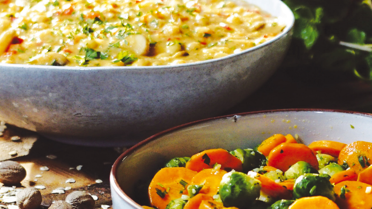 Estufado de grão de bico, uma das receitas do livro 'Comida de Tacho'