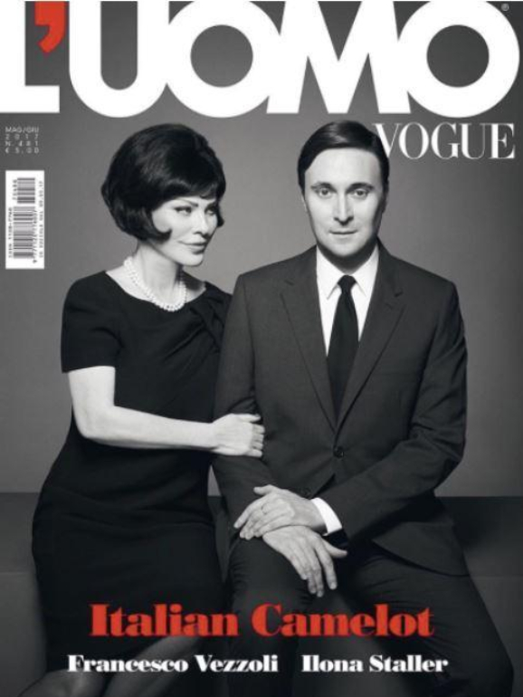 A capa da revista 'L'Uomo Vogue'