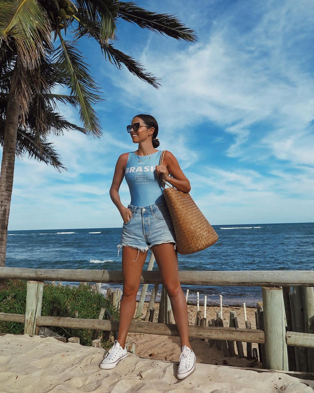 Catarina Gouveia começou o ano no Brasil. Saiba quanto custa uma viagem igual