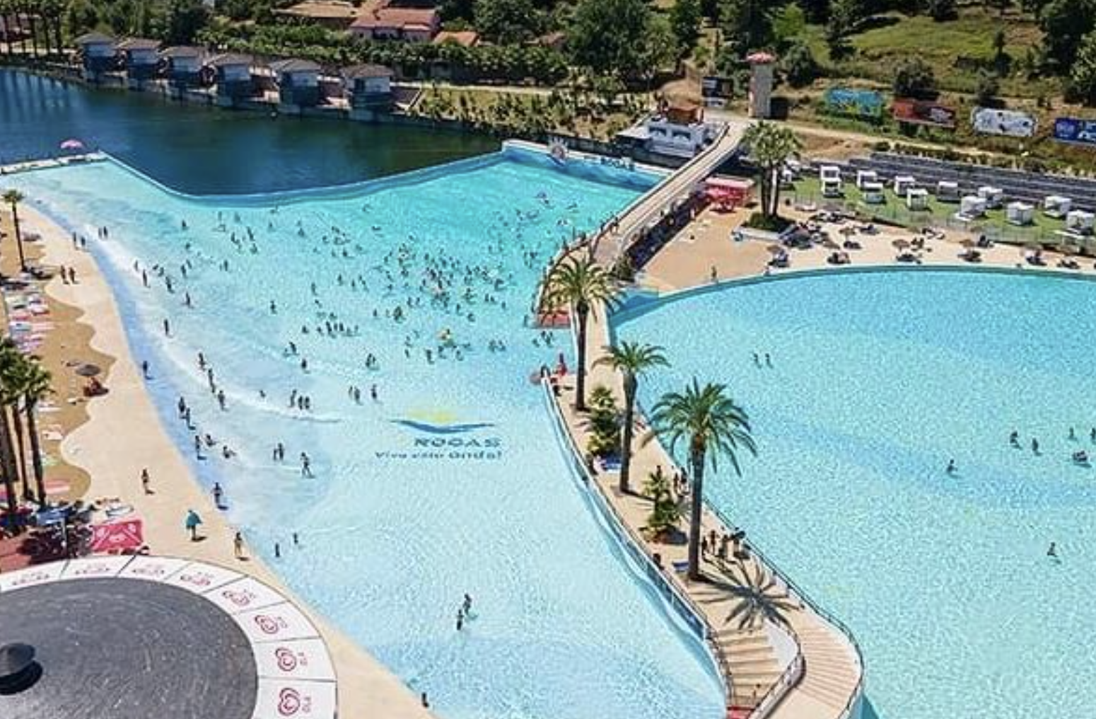 Maior piscina de ondas de Portugal está quase a abrir. Crianças pagam menos de 10€