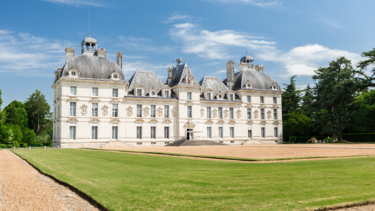 Os proprietários de Cheverny residem na ala direita do castelo, interdita a visitantes 