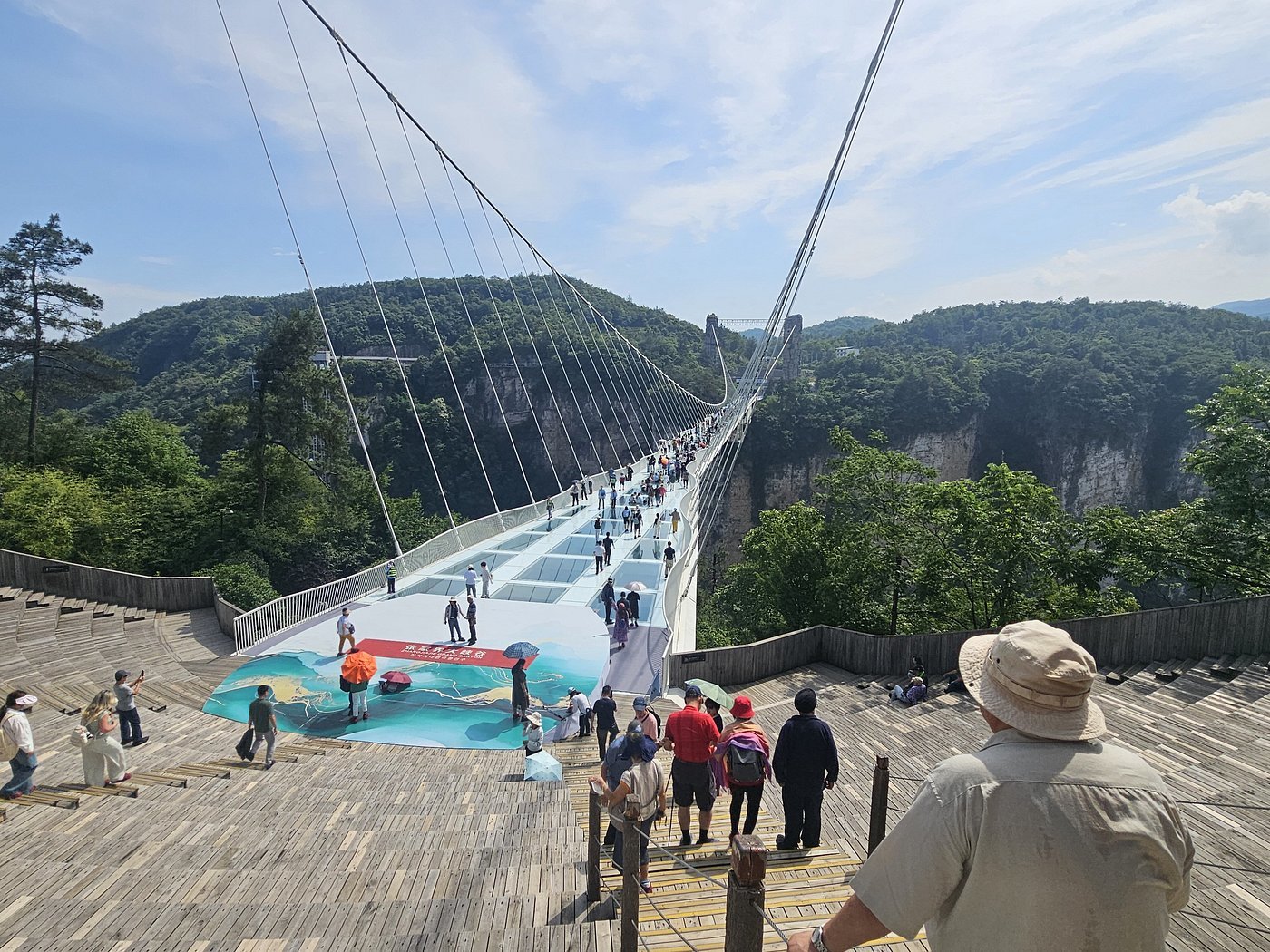 Ponte de vidro de Zhangjiajie