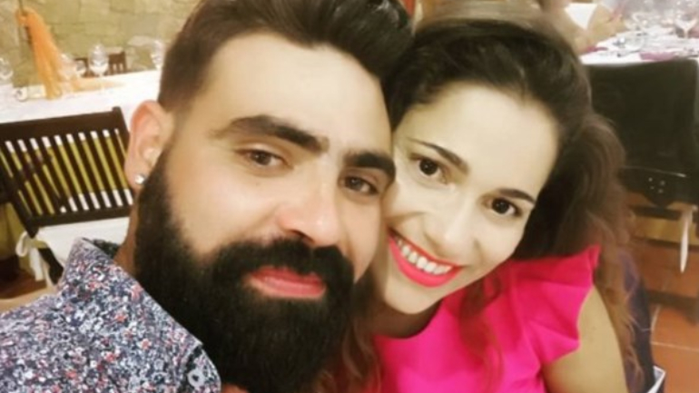 A fotografia de Anabela e do novo namorado 