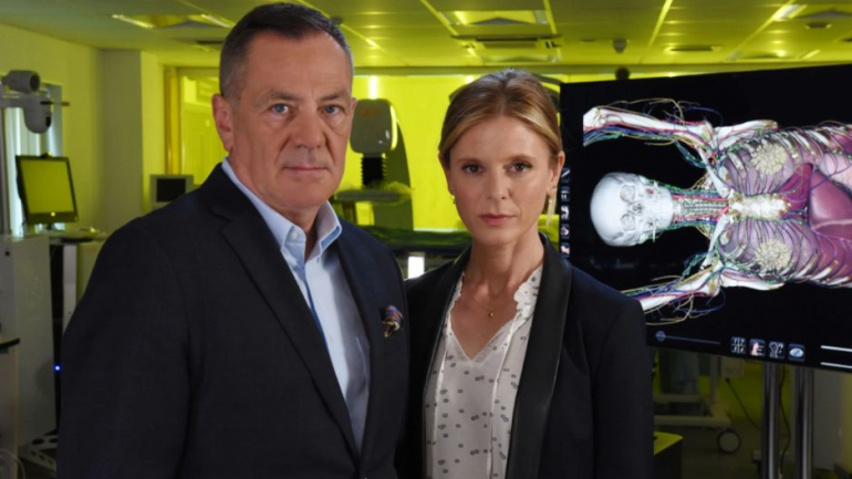 David Wilson e Emilia Fox 
