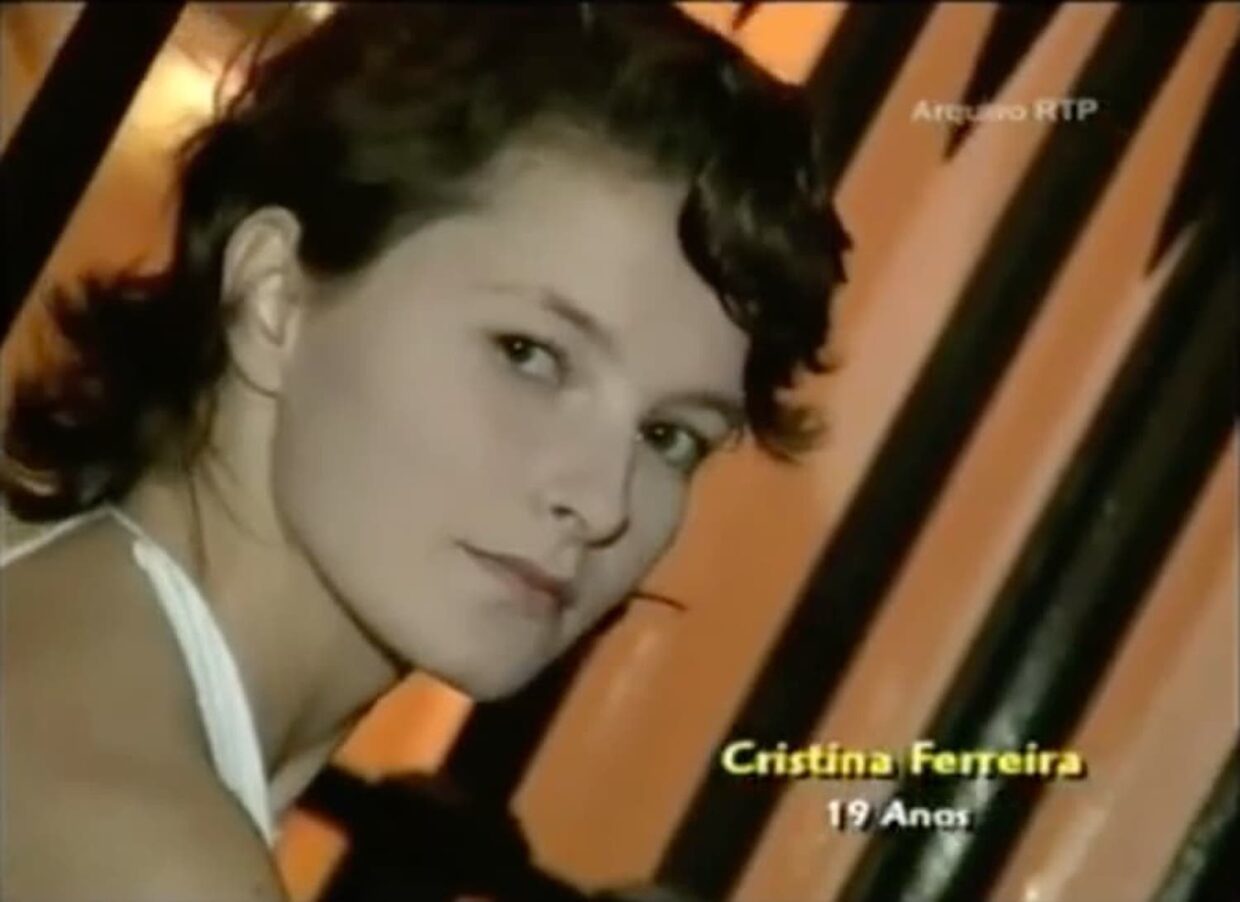 Rui Unas mostra imagens inéditas de Cristina Ferreira com 19 anos. “É bom sermos mais velhos, não achas?”