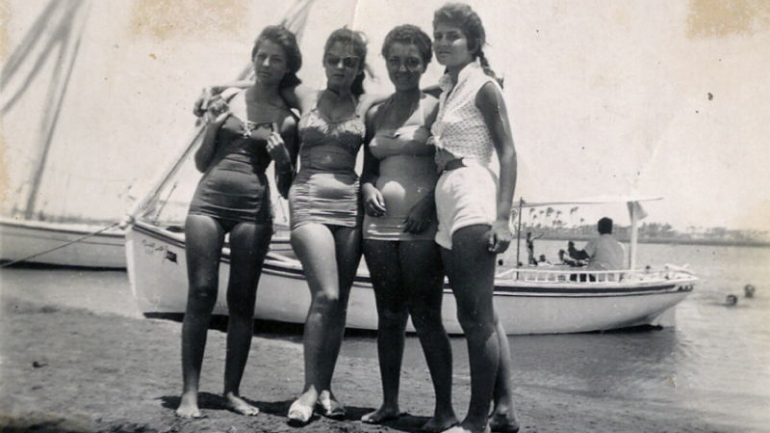 Parece impossível, mas esta foto foi tirada em Alexandria, no Egito, em 1959