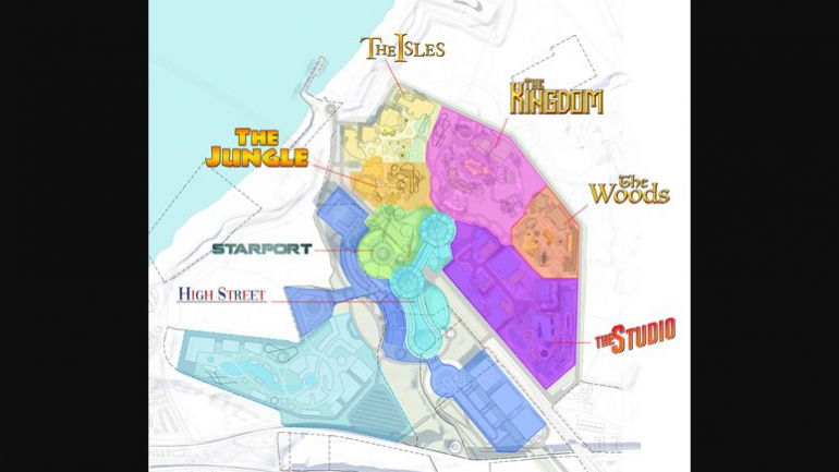 Vai chegar uma nova Disneyland a Londres em 2024 e já foram reveladas imagens