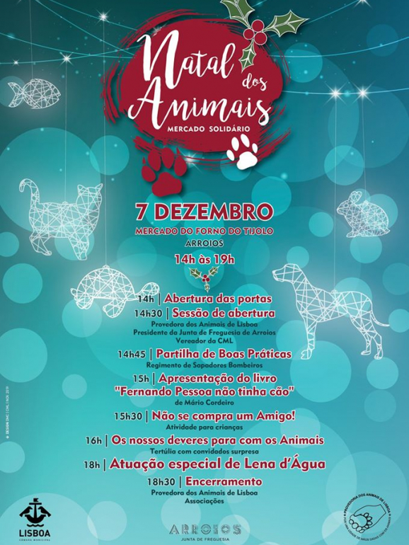 Este é o cartaz do evento que decorre em Arroios