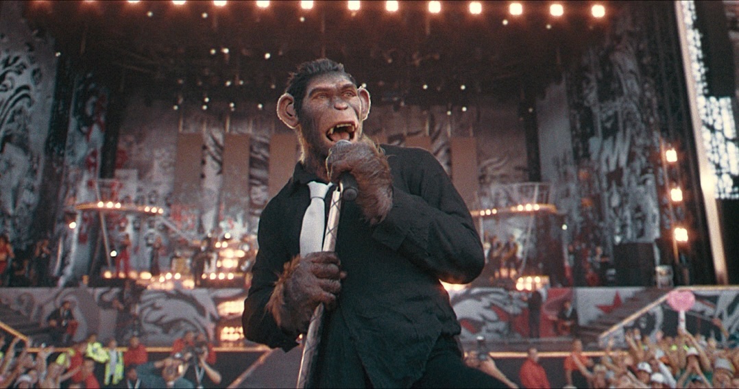 “Better Man”. Filme biográfico sobre a vida de Robbie Williams (em modo chimpanzé) chega à TV portuguesa