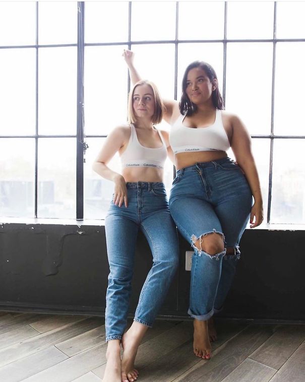 Duas influenciadoras que vestem XS e XL mostram como ficam as mesmas 30 peças em corpos diferentes