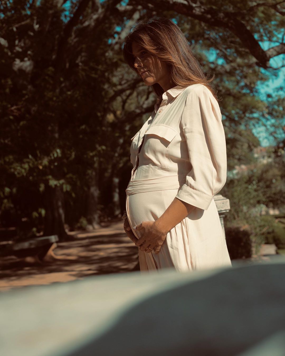 Inês Folque mostra evolução da barriga dos seus “nove meses de magia”