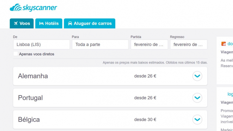 Como é que consigo os melhores preços para viajar