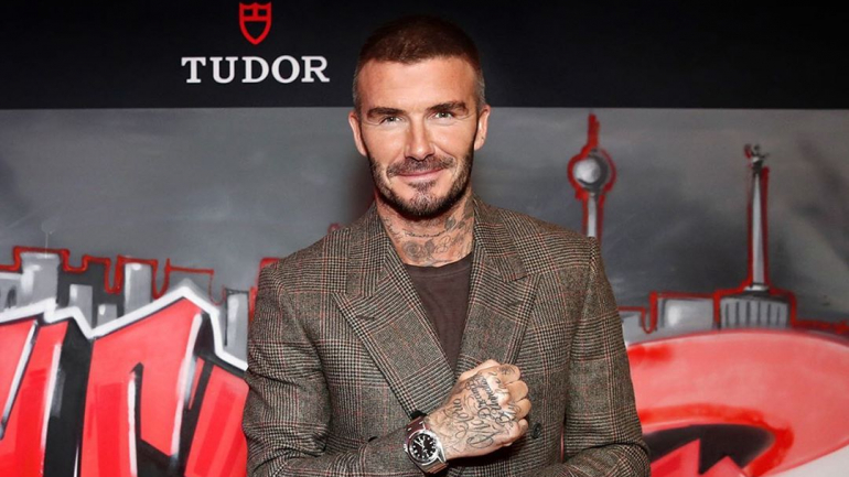 Filhos de David Beckham recriam evolução do cabelo do pai