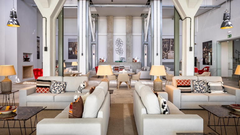 Sala de estar do Hotel da Barrosinha