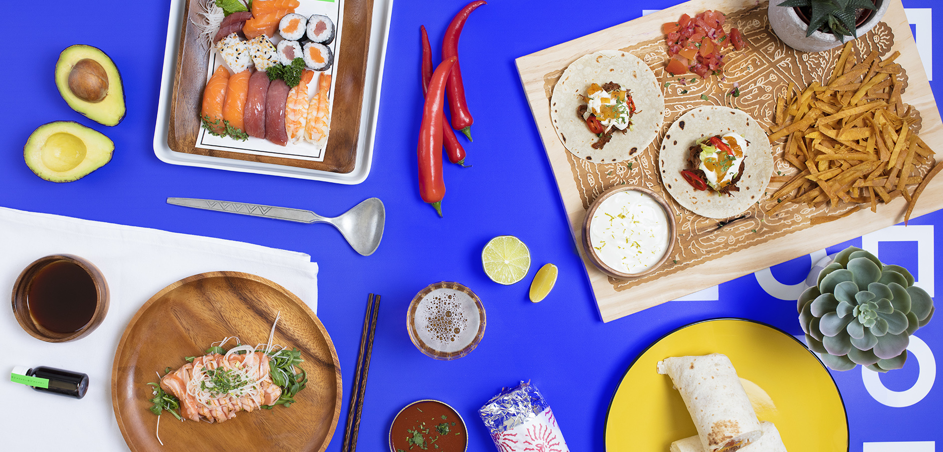 Pizza, sushi ou tacos. Graças ao Cookoo já pode encomendar vários tipos de comida ao mesmo tempo