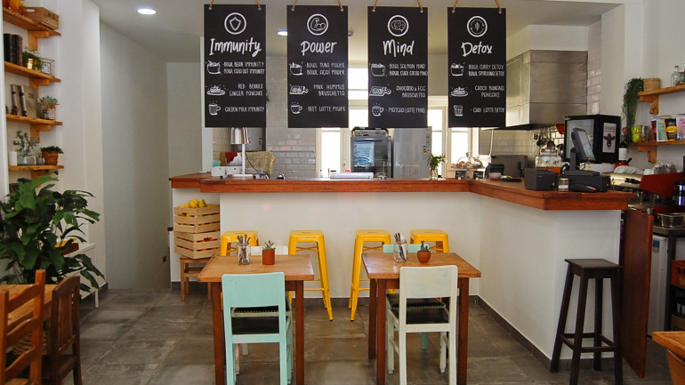O Therapist ocupa o lugar do Foodprintz, um restaurante vegano que também oferecia aulas de ioga e meditação