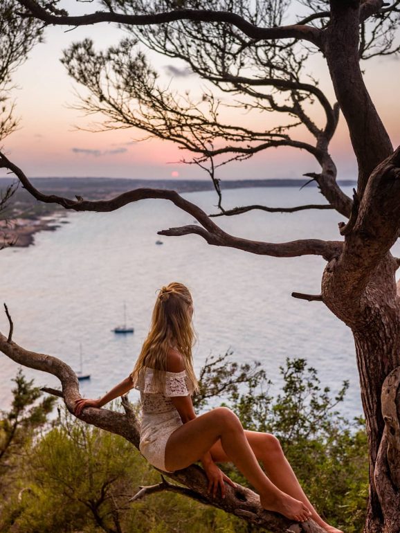 Bárbara Taborda esteve no início de agosto em Formentera 