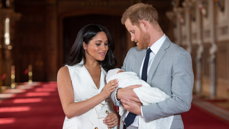 Meghan, Harry e Archie 