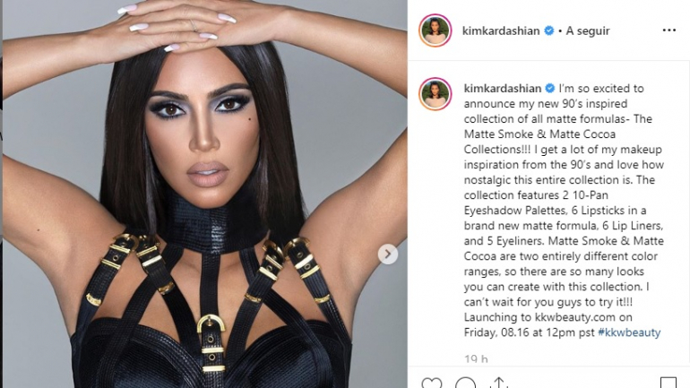A publicação da mulher de Kanye West causou polémica nas redes sociais
