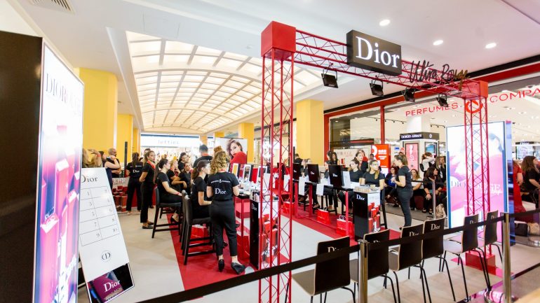 O concurso decorreu na Perfumes & Companhia do Centro Comercial Colombo